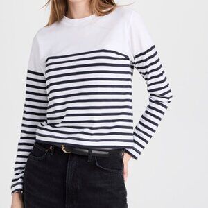 AYR Slushy Holiday Stripe Tee, Sz M